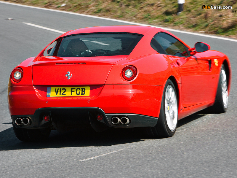 Images of Ferrari 599 GTB Fiorano UK-spec 2006–12 (800 x 600)