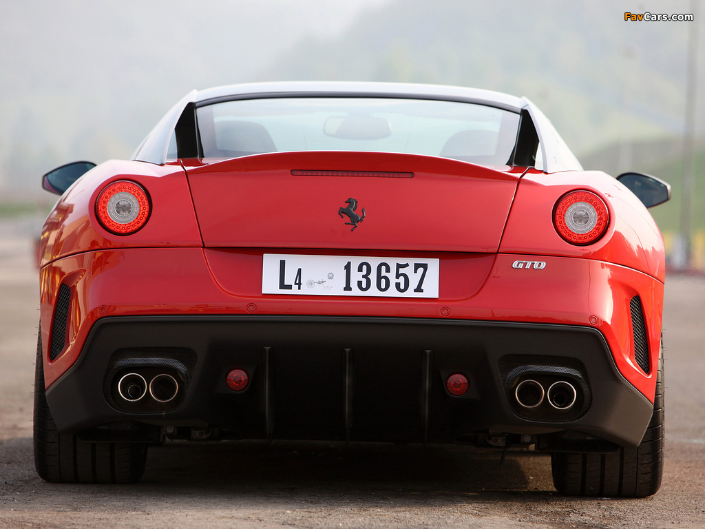 Photos of Ferrari 599 GTO 2010 (1024 x 768)