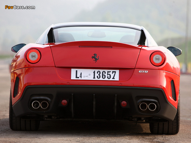 Photos of Ferrari 599 GTO 2010 (640 x 480)