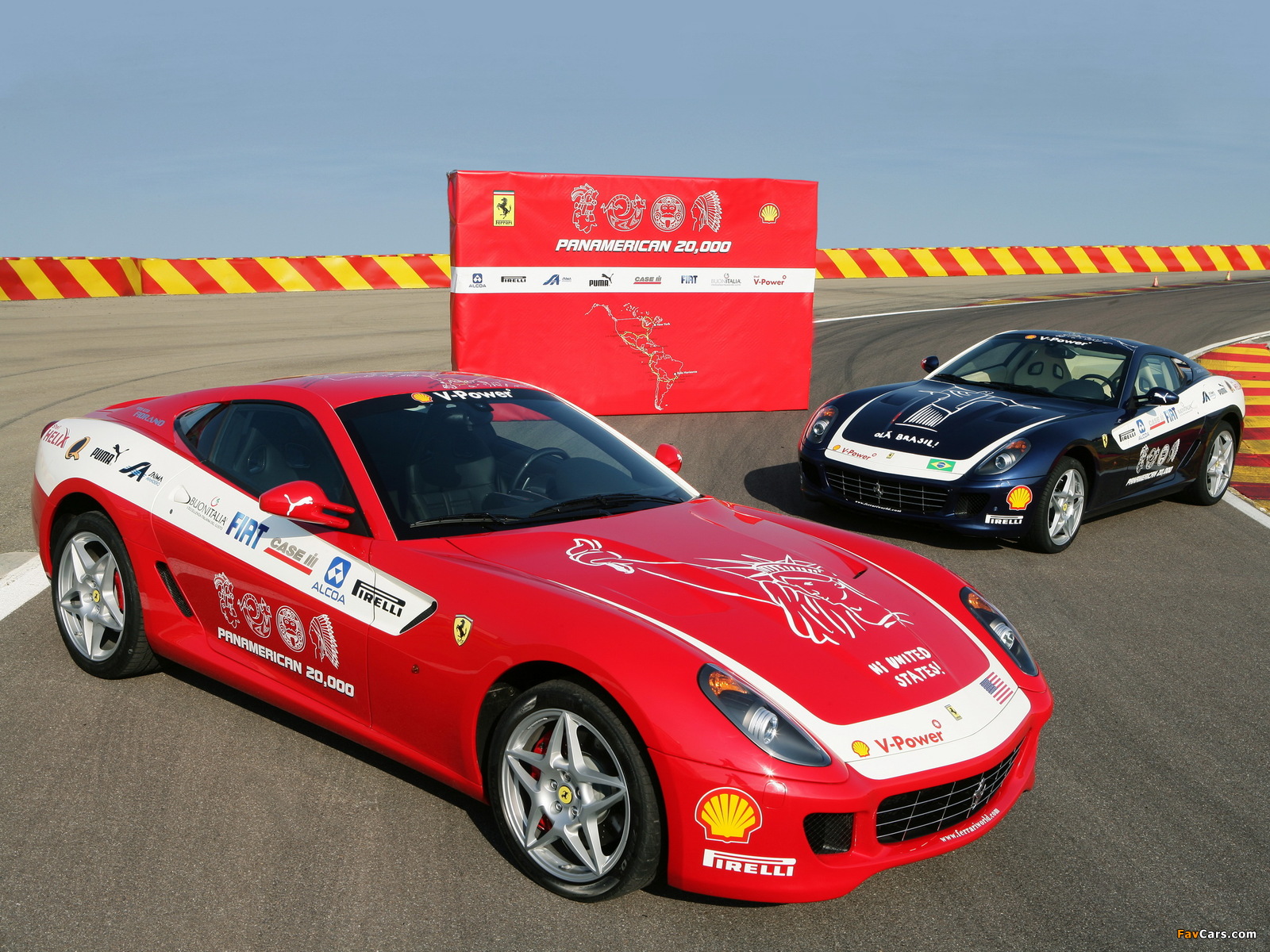 Pictures of Ferrari 599 GTB Fiorano Panamerican 20000 2006 (1600 x 1200)