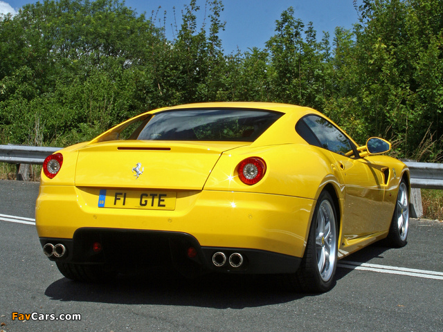 Pictures of Ferrari 599 GTB Fiorano HGTE UK-spec 2009 (640 x 480)