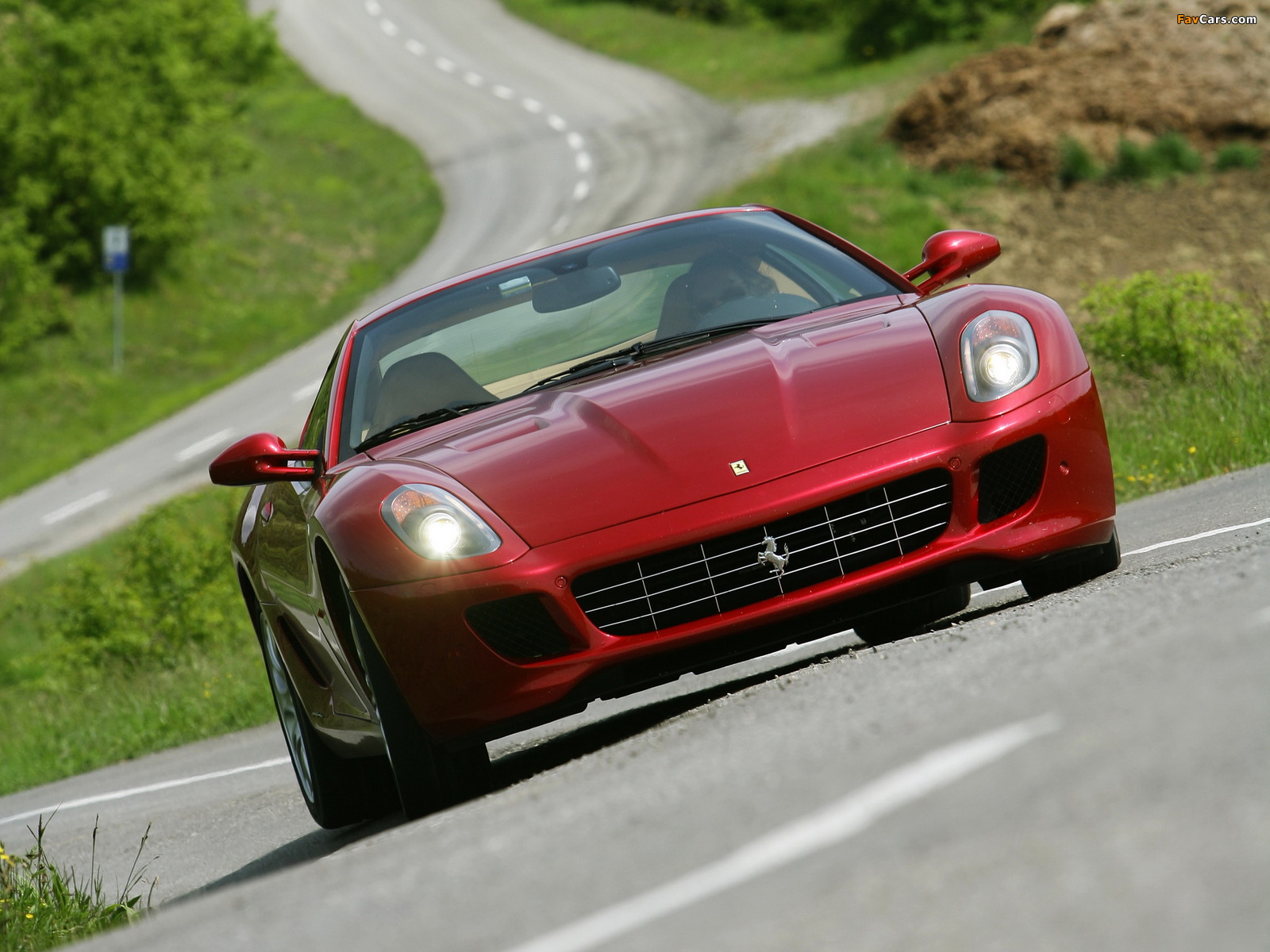 Ferrari 599 GTB Fiorano 2006–12 wallpapers (1600 x 1200)