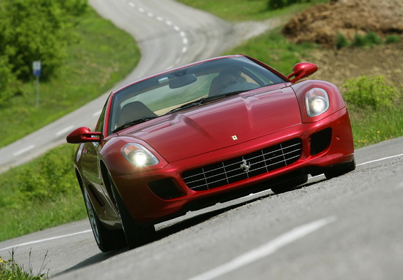 Ferrari 599 GTB Fiorano 2006–12 wallpapers