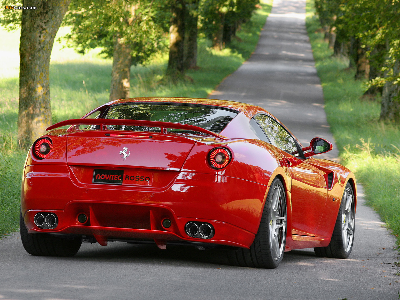 Novitec Rosso Ferrari 599 GTB Fiorano 2006 wallpapers (1280 x 960)