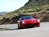 Ferrari 599 GTB Fiorano HGTE 2009–12 wallpapers