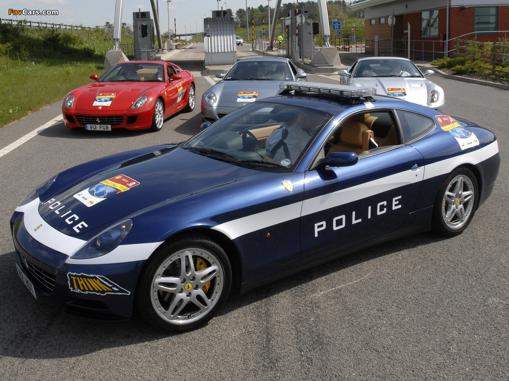 Pictures of Ferrari 612 Scaglietti HGTS Police 2007–11 (1024 x 768)