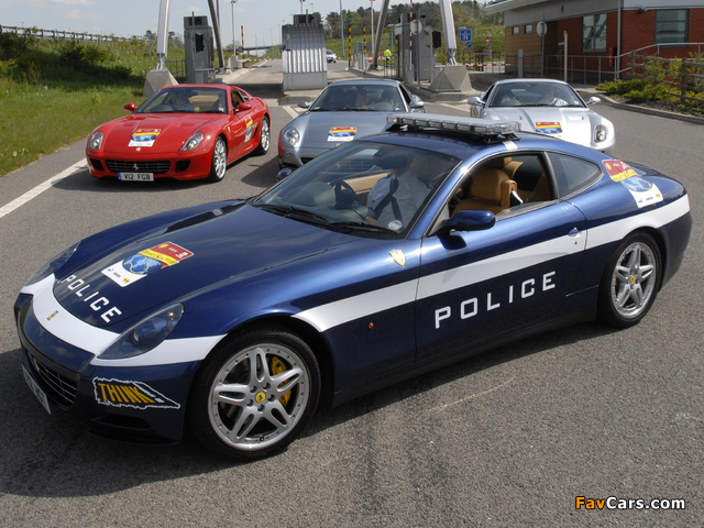 Pictures of Ferrari 612 Scaglietti HGTS Police 2007–11 (640 x 480)