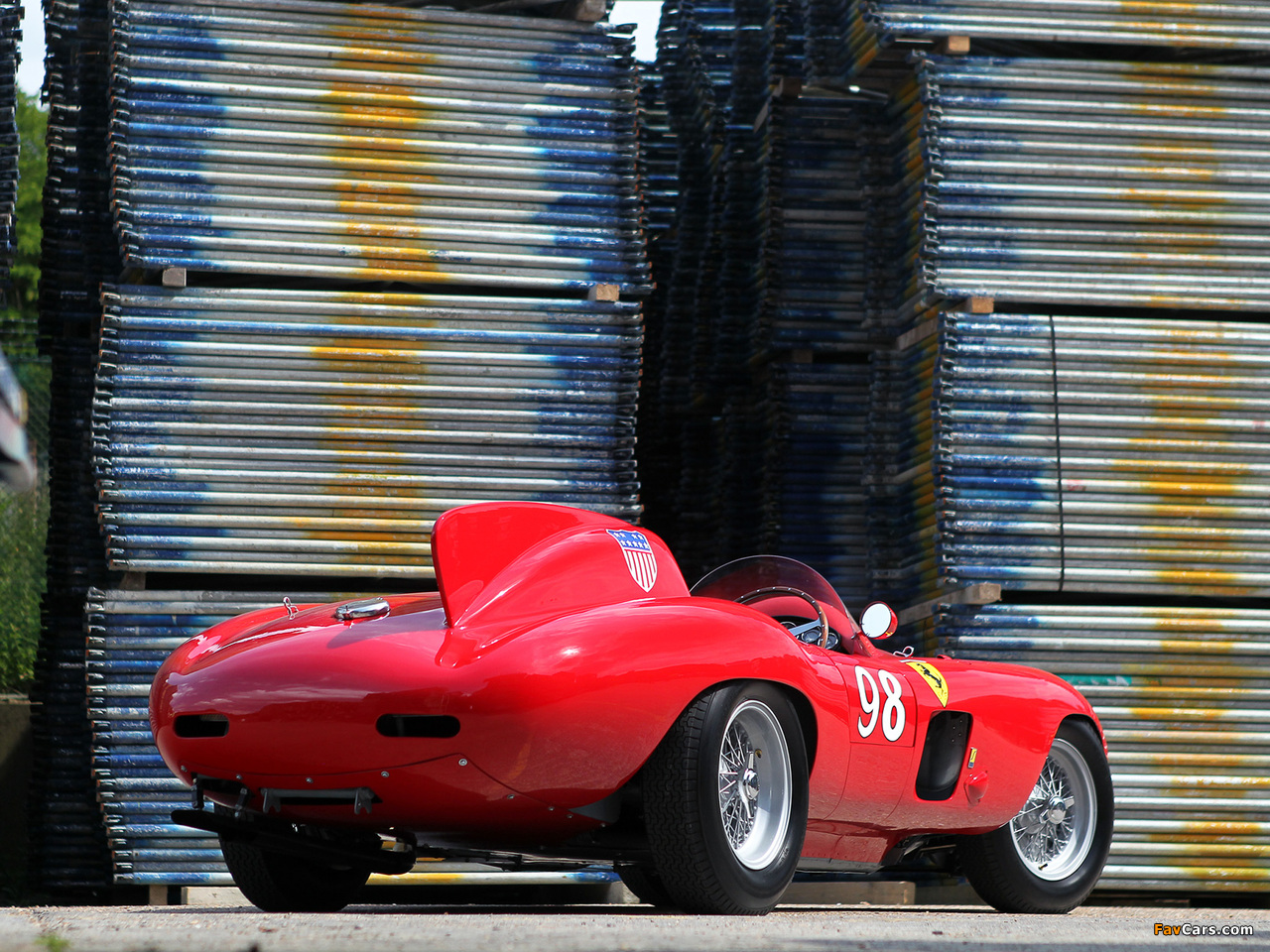 Photos of Ferrari 857 Sport Scaglietti Spider (0588M) 1955 (1280 x 960)