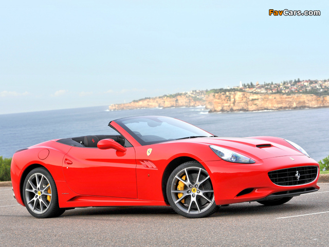 Ferrari California AU-spec 2009–12 images (640 x 480)