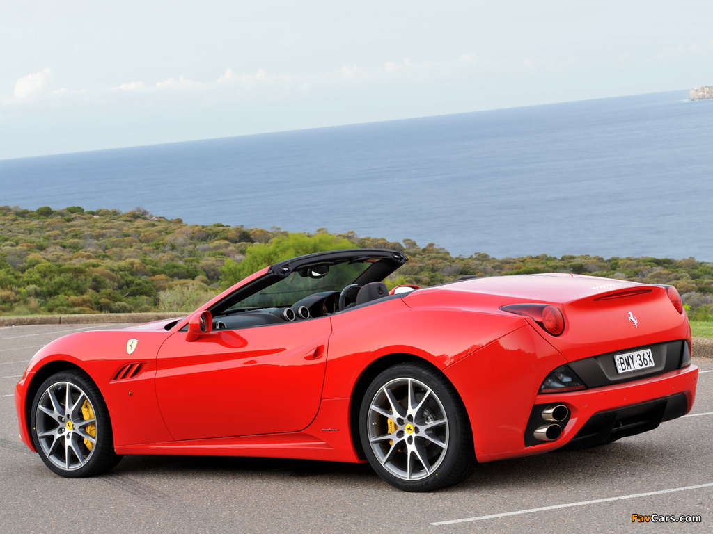 Ferrari California AU-spec 2009–12 images (1024 x 768)