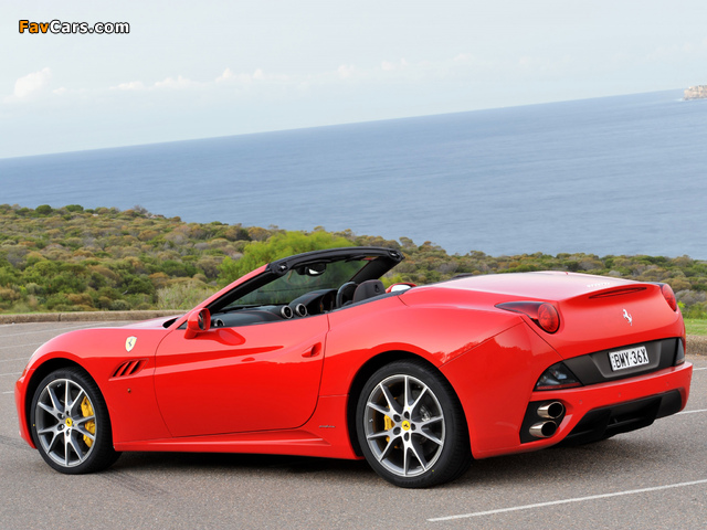 Ferrari California AU-spec 2009–12 images (640 x 480)