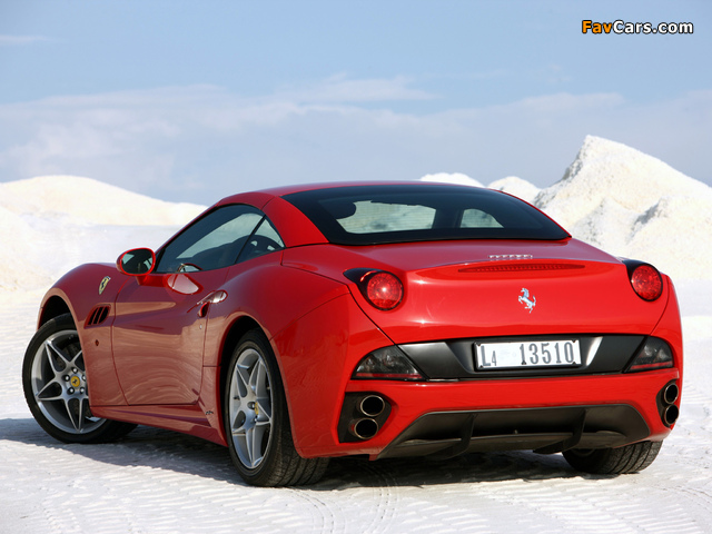 Ferrari California 2009–12 images (640 x 480)