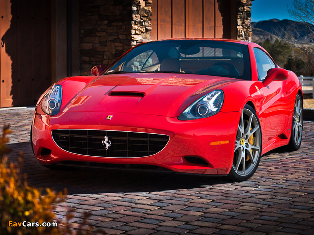 Ferrari California US-spec 2009–12 pictures (640 x 480)