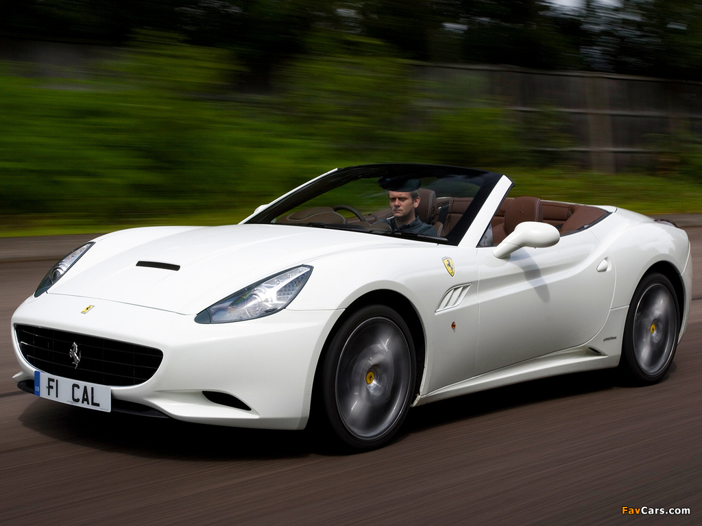 Ferrari California UK-spec 2009–12 wallpapers (1024 x 768)