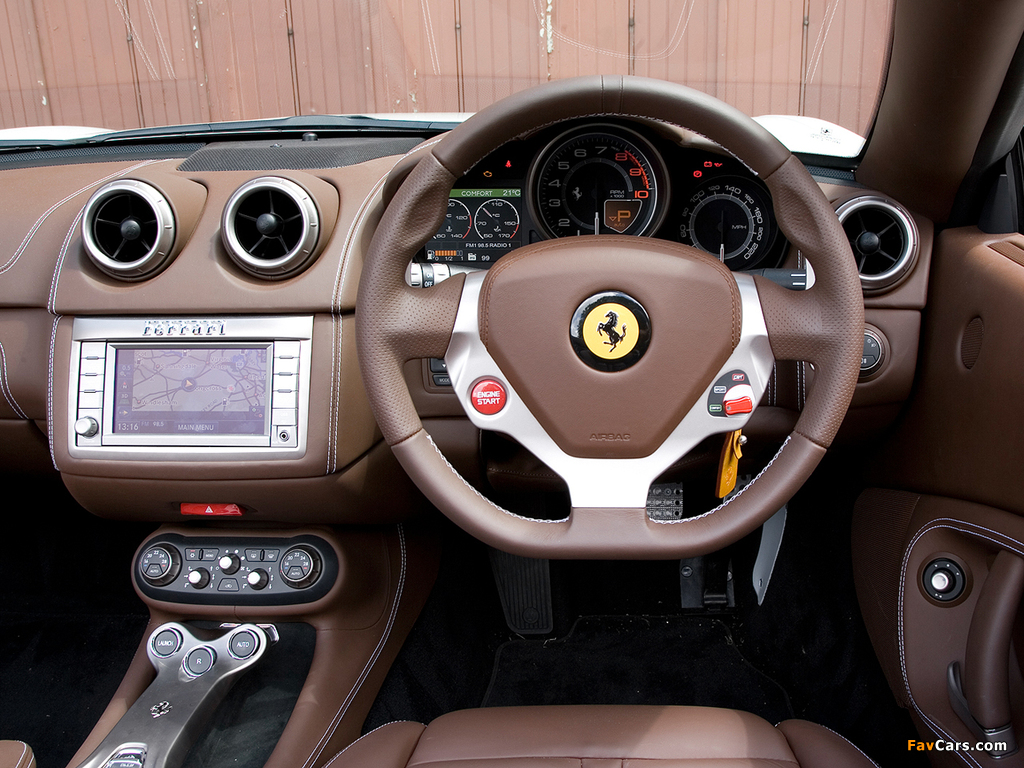 Images of Ferrari California UK-spec 2009–12 (1024 x 768)