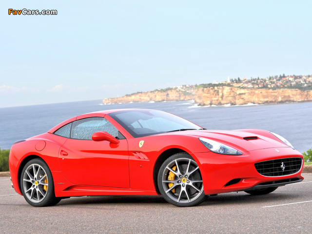 Photos of Ferrari California AU-spec 2009–12 (640 x 480)
