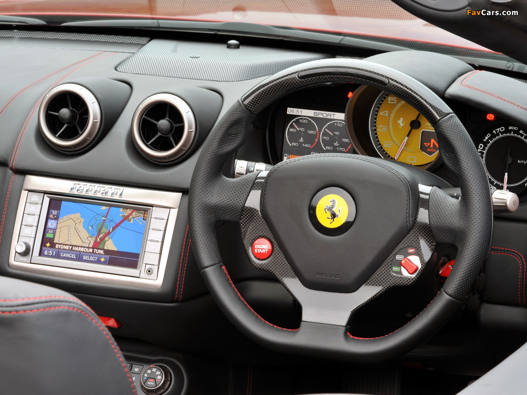 Pictures of Ferrari California AU-spec 2009–12 (1024 x 768)