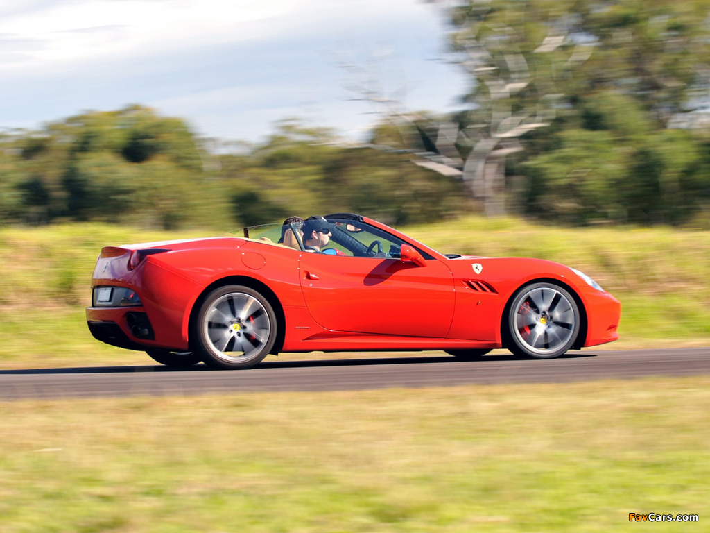 Pictures of Ferrari California AU-spec 2009–12 (1024 x 768)