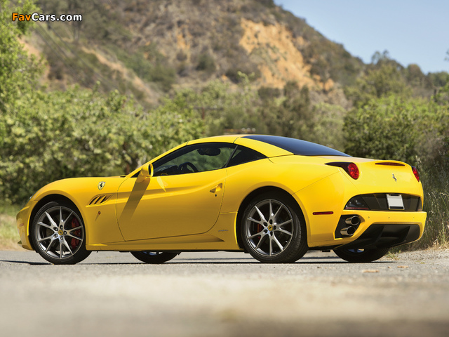 Ferrari California US-spec 2009–12 wallpapers (640 x 480)