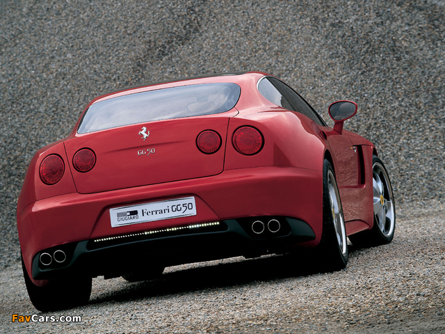 Ferrari GG50 Concept by Giugiaro 2005 pictures (640 x 480)