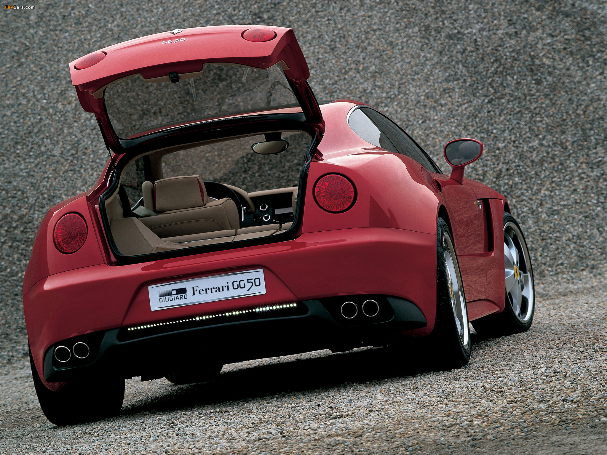 Images of Ferrari GG50 Concept by Giugiaro 2005 (2048 x 1536)