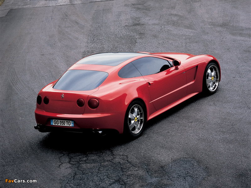Ferrari GG50 Concept by Giugiaro 2005 wallpapers (800 x 600)