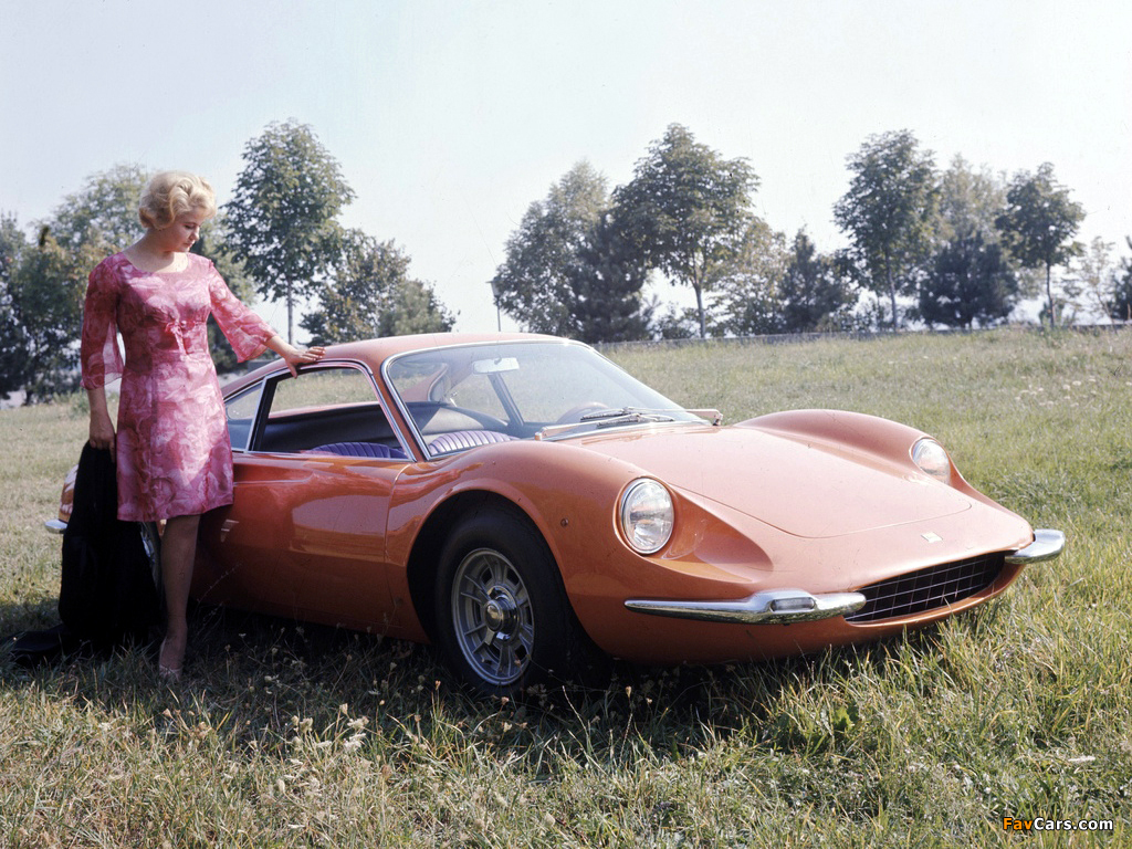 Ferrari Dino 206 GT Prototipo 1967 wallpapers (1024 x 768)