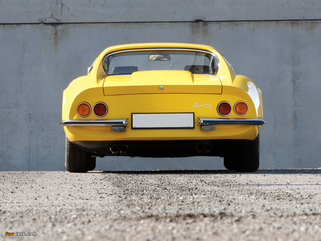 Ferrari Dino 206 GT 1968–69 photos (1024 x 768)