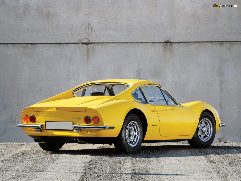 Ferrari Dino 206 GT 1968–69 pictures (1024 x 768)