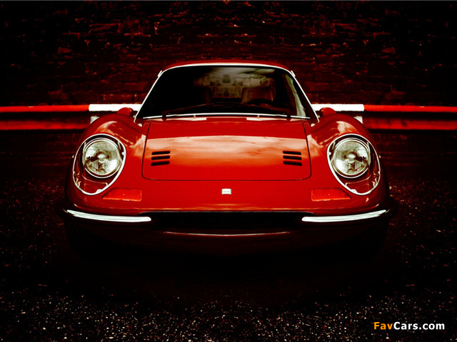 Ferrari Dino 206 GT 1968–69 wallpapers (640 x 480)