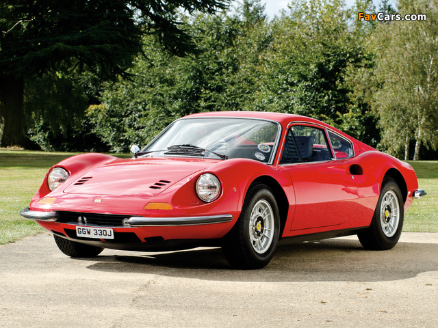 Ferrari Dino 246 GT UK-spec 1969–74 photos (640 x 480)