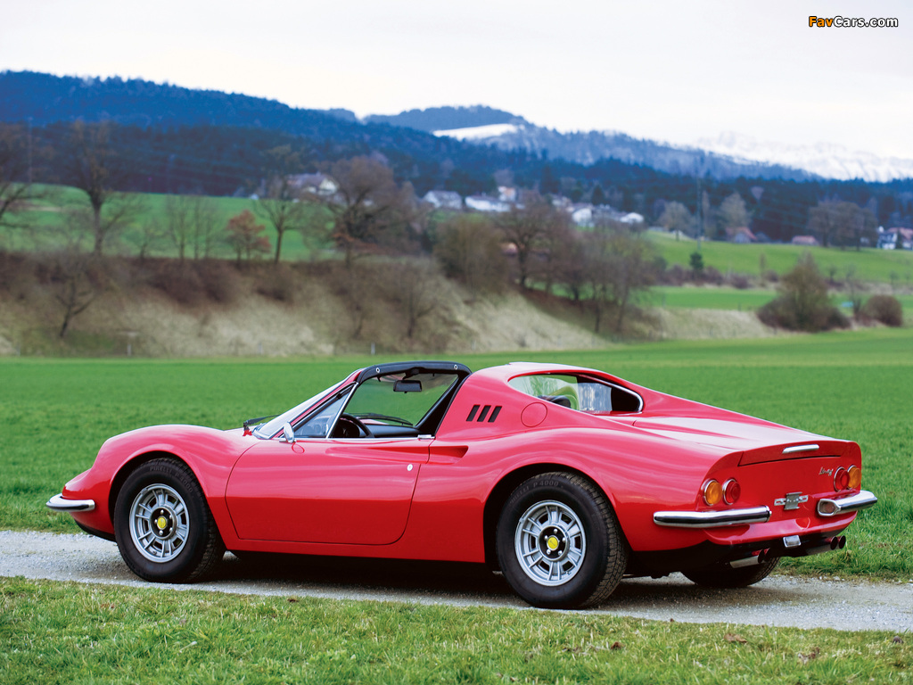 Ferrari Dino 246 GTS 1972–74 images (1024 x 768)