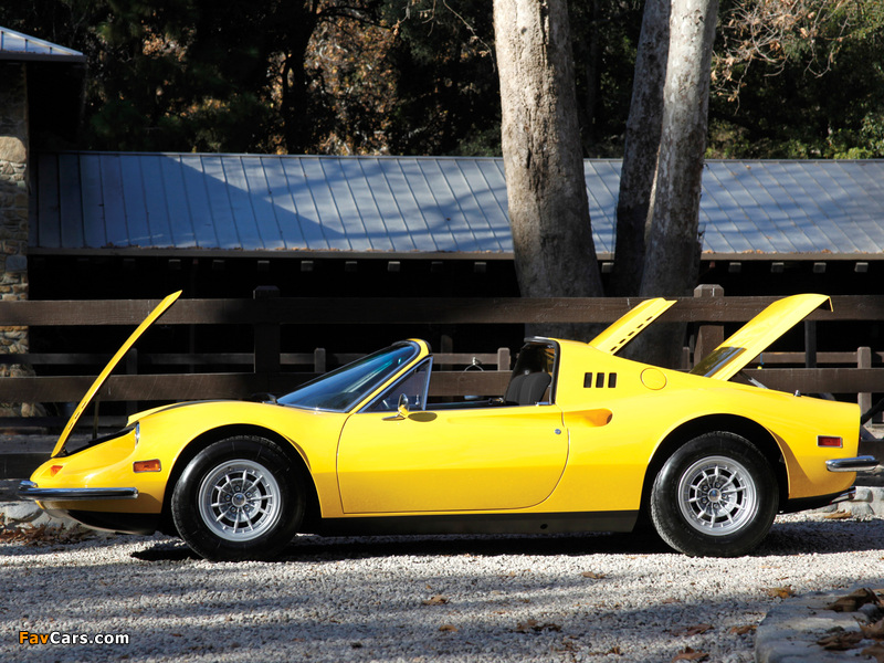 Ferrari Dino 246 GTS US-spec 1972–74 photos (800 x 600)