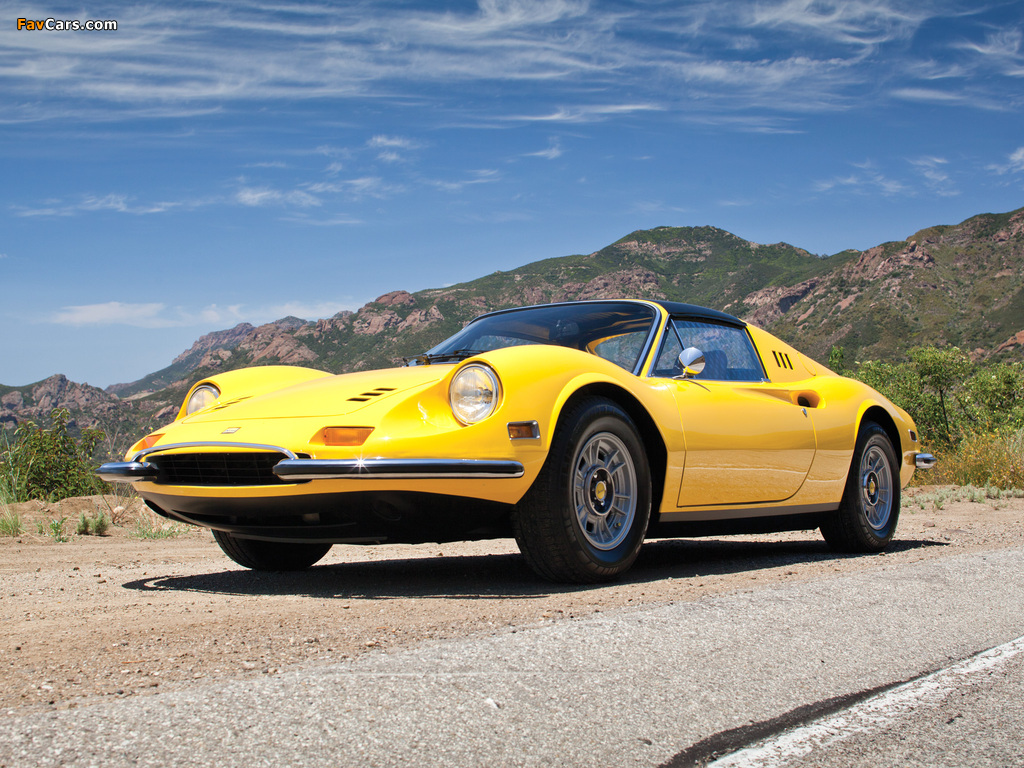 Ferrari Dino 246 GTS US-spec 1972–74 photos (1024 x 768)