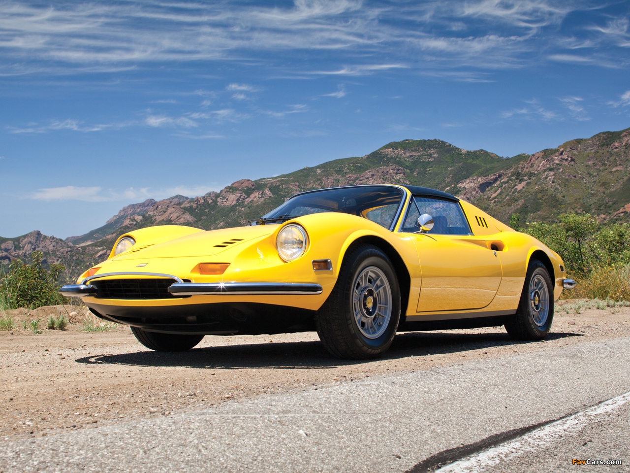 Ferrari Dino 246 GTS US-spec 1972–74 photos (1280 x 960)