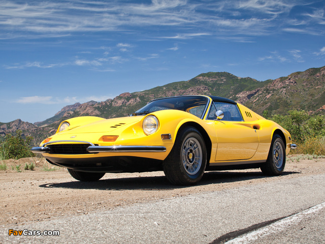 Ferrari Dino 246 GTS US-spec 1972–74 photos (640 x 480)