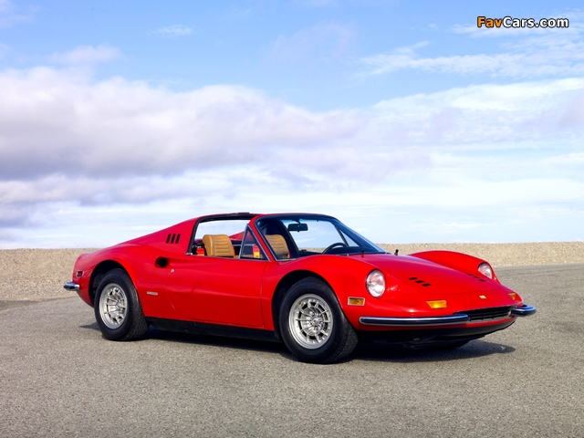 Ferrari Dino 246 GTS US-spec 1972–74 photos (640 x 480)