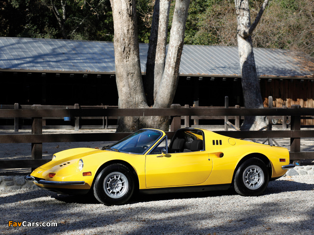 Ferrari Dino 246 GTS US-spec 1972–74 pictures (640 x 480)