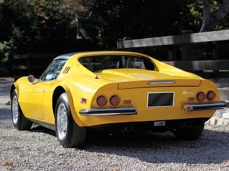 Ferrari Dino 246 GTS US-spec 1972–74 wallpapers (800 x 600)