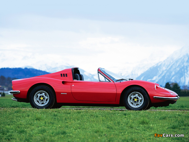 Ferrari Dino 246 GTS 1972–74 wallpapers (640 x 480)