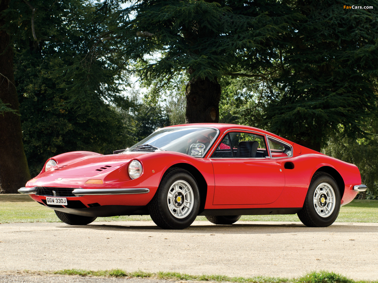 Ferrari Dino 246 GT UK-spec 1969–74 wallpapers (1280 x 960)