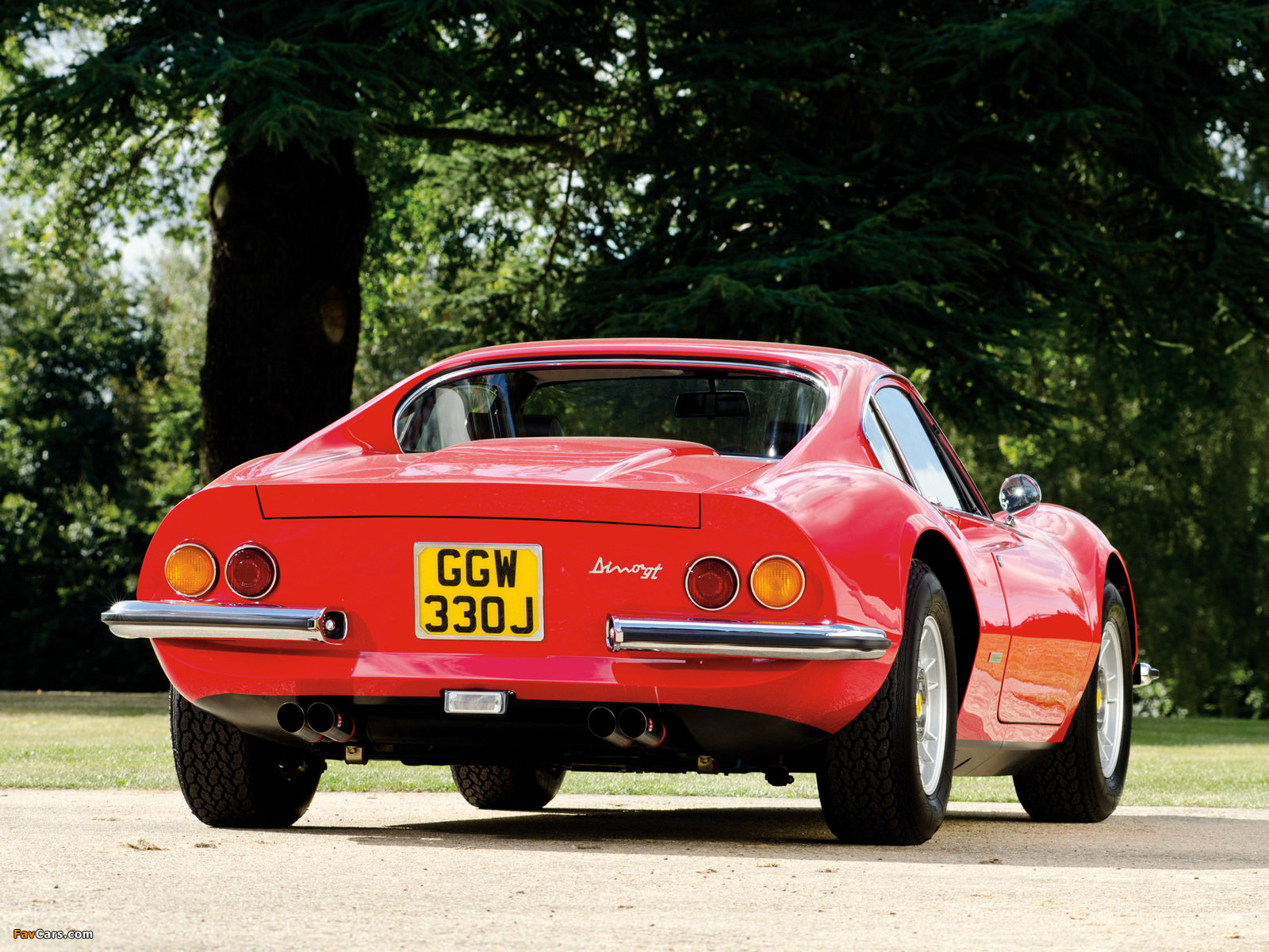 Ferrari Dino 246 GT UK-spec 1969–74 wallpapers (1600 x 1200)