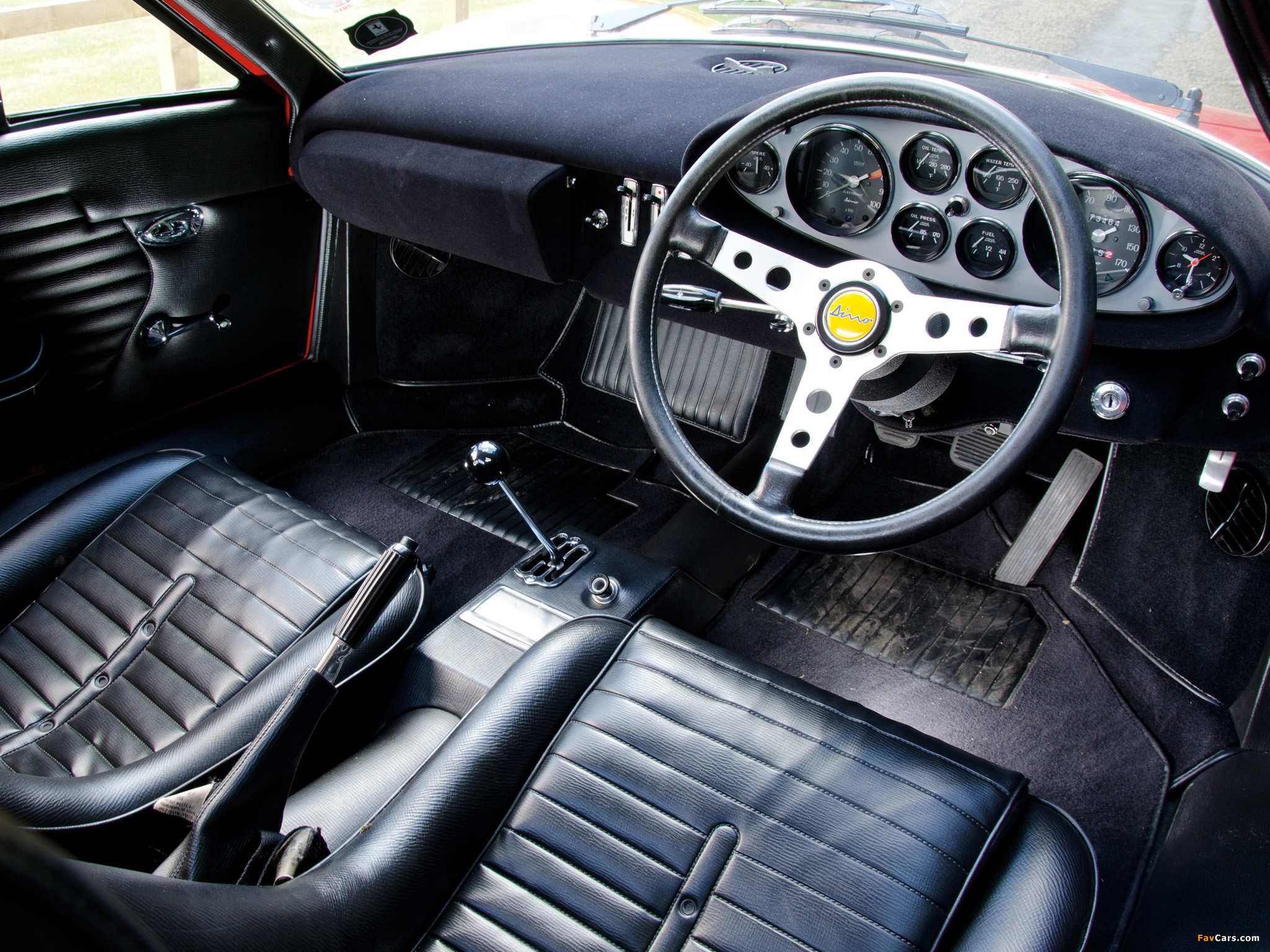 Ferrari Dino 246 GT UK-spec 1969–74 wallpapers (2048 x 1536)