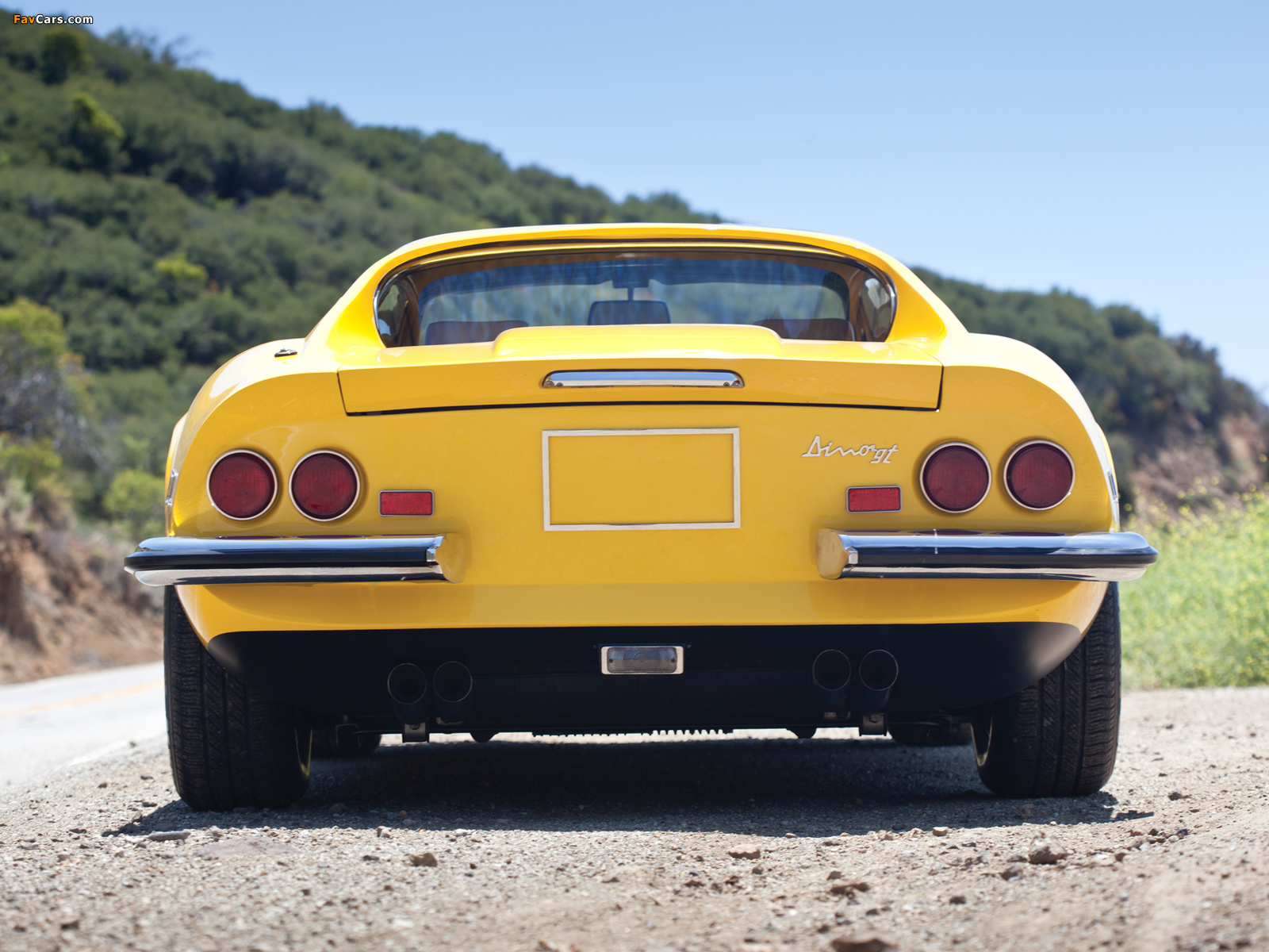 Ferrari Dino 246 GTS US-spec 1972–74 wallpapers (1600 x 1200)