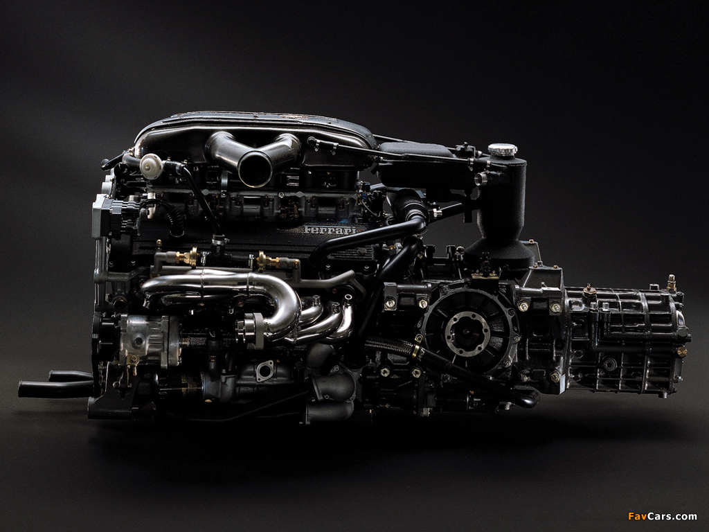 Pictures of Engines  Ferrari F50 (1024 x 768)