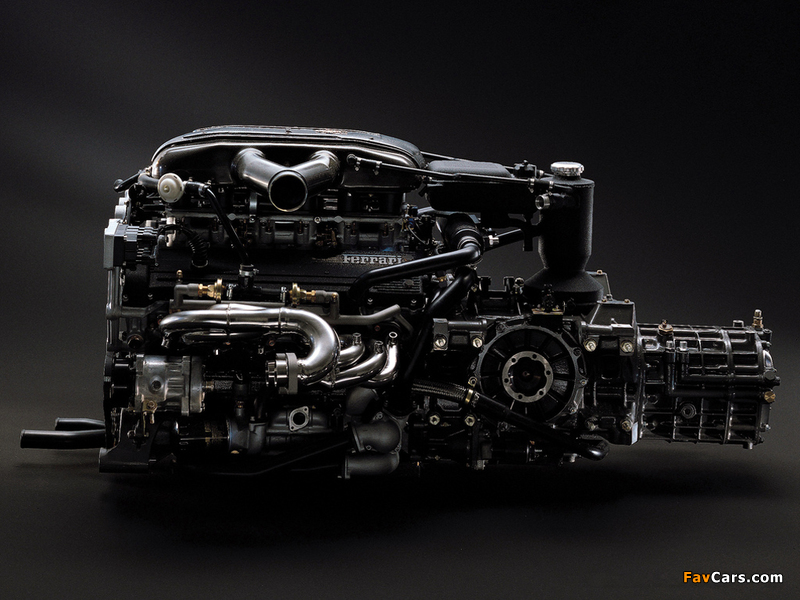 Pictures of Engines  Ferrari F50 (800 x 600)