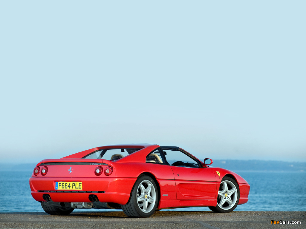 Ferrari F355 GTS UK-spec 1994–99 images (1024 x 768)