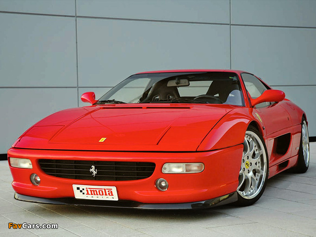 Imola Racing Ferrari F355 Berlinetta 1994–99 photos (640 x 480)