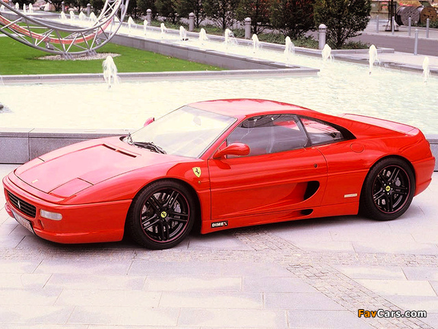 Imola Racing Ferrari F355 Berlinetta 1994–99 photos (640 x 480)
