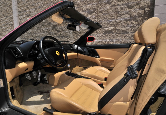 FERRARI F355 SPIDER 1994 cabriolet ouvert jaune